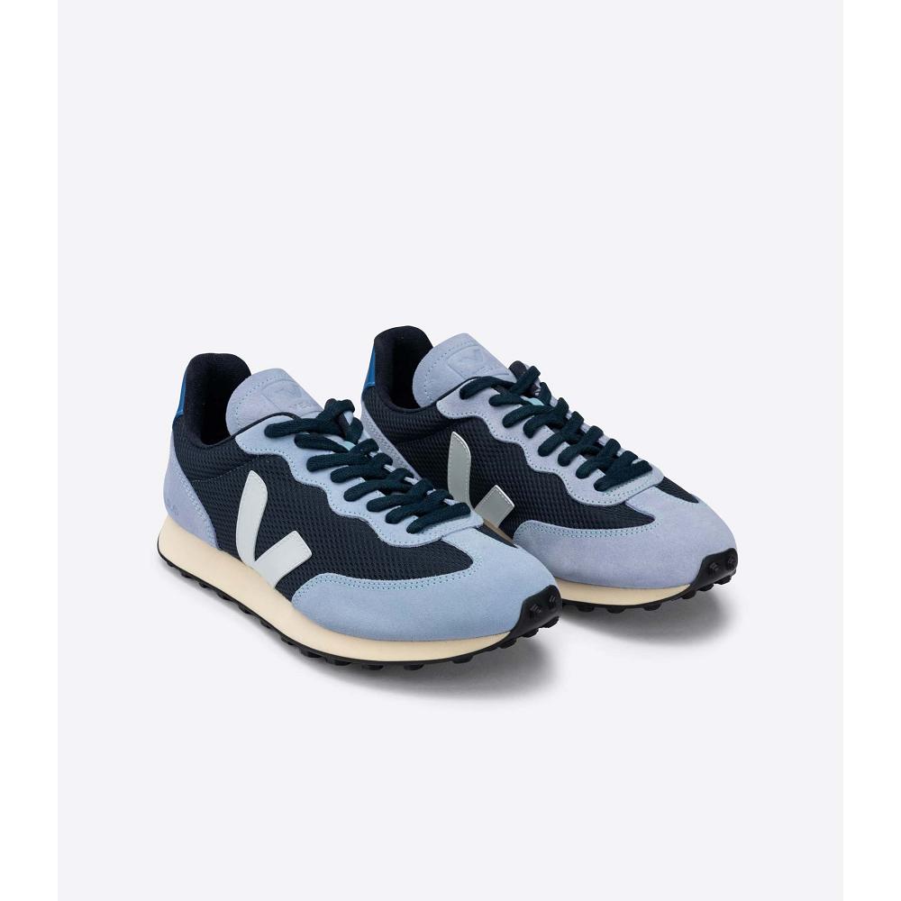 Veja RIO BRANCO ALVEOMESH Loopschoenen Dames Blauw | BE 419PJJ